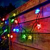Solar Multi Function Star Fairy Lights, 50 Multi Colour LEDs, 5m