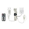 ConnectGo® Small Transformer, UK Plug, Clear Cable with Remote Control