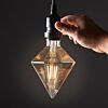 4W E27 Fully Dimmable Vintage Tinted Crystal Filament Style, Warm White LED Light Bulb