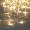 40 Warm White LED Fairy String Lights on Clear Cable, 3.2m