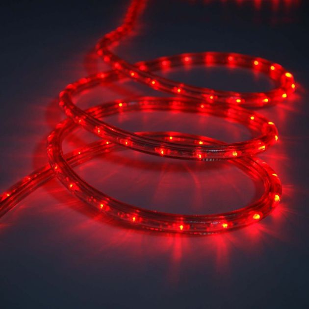 1m Red Led Rope Light