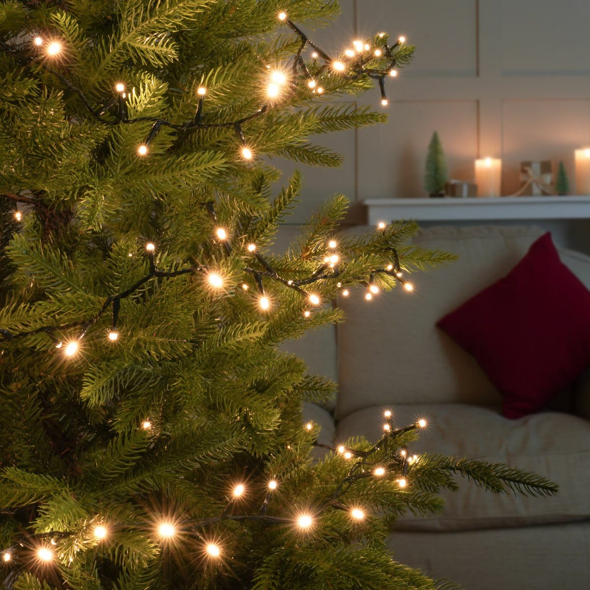 Outdoor Christmas Tree LED Fairy Lights image 1