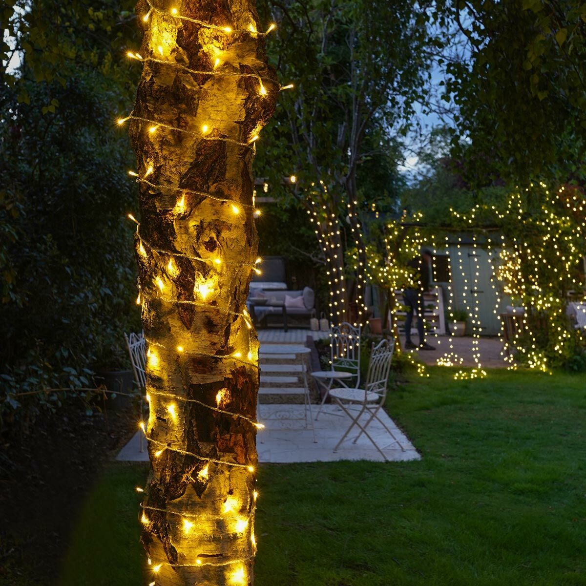 5m Warm White Fairy Lights, Connectable, 50 LEDs, Clear Cable image 8