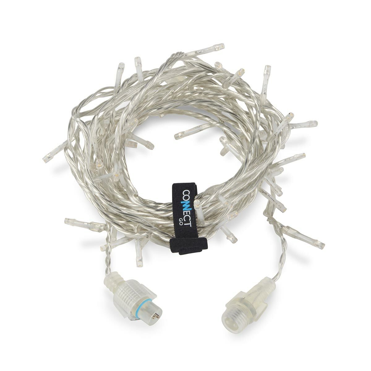 5m White String Light, Connectable, 50 LEDs, Clear Cable image 8