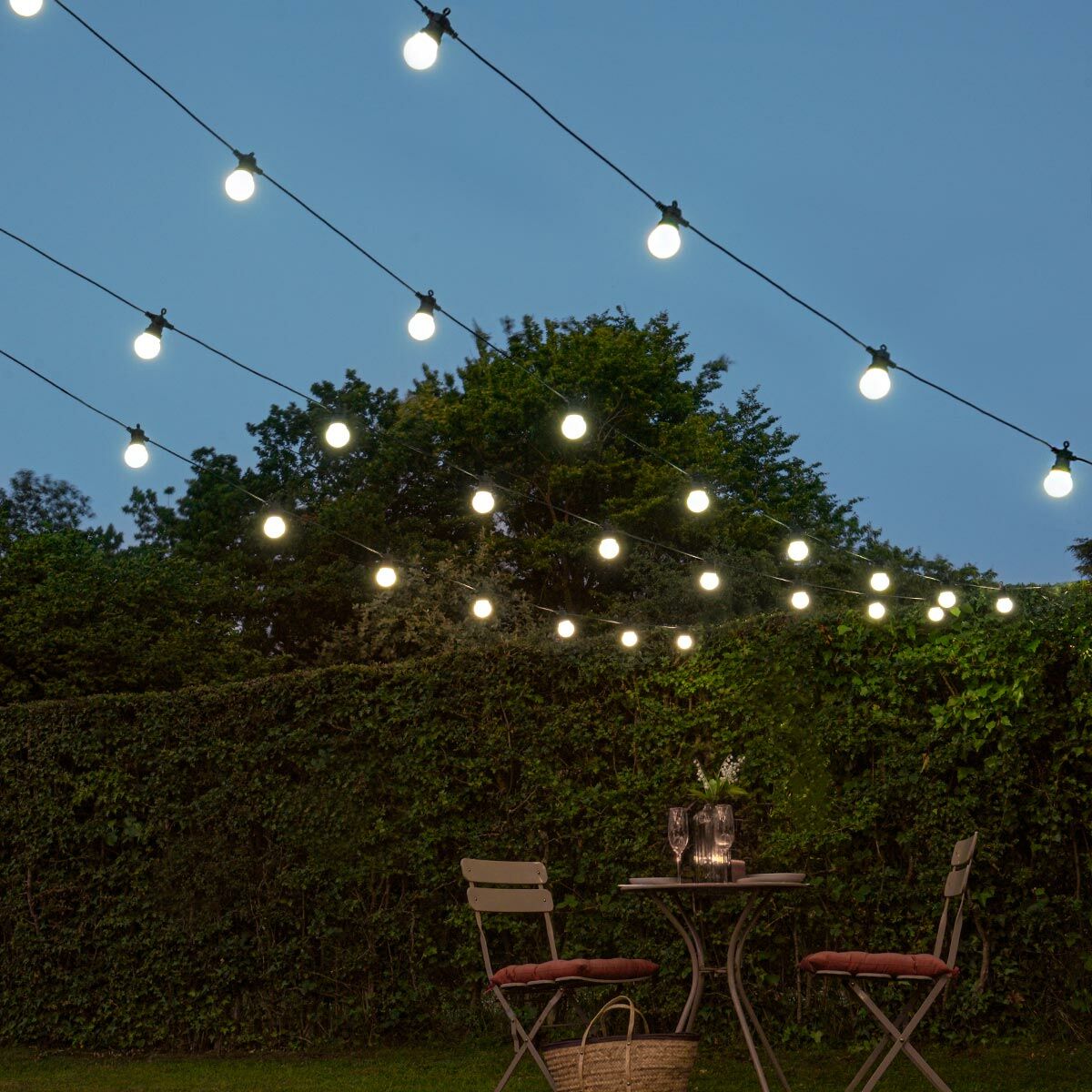 ConnectGo® Festoon Lights, Connectable, Frosted LED Bulbs image 5