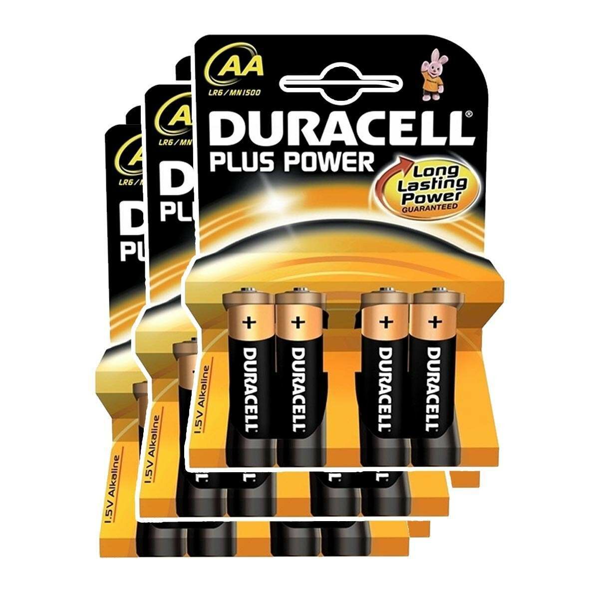 Duracell Alkaline Batteries - AA Pack of 12 image 1
