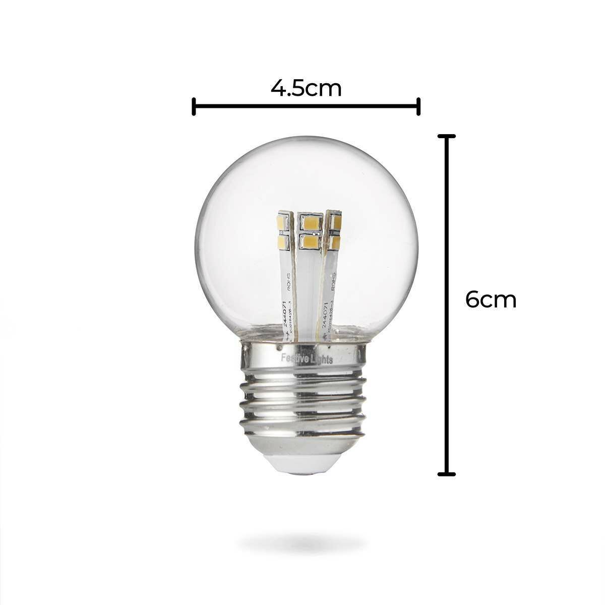 E27 White LED High Power Festoon Bulb image 9