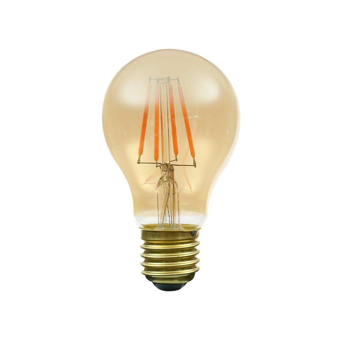 4W E27 Fully Dimmable Vintage Tinted Filament Style, Warm White LED Light Bulb image 5