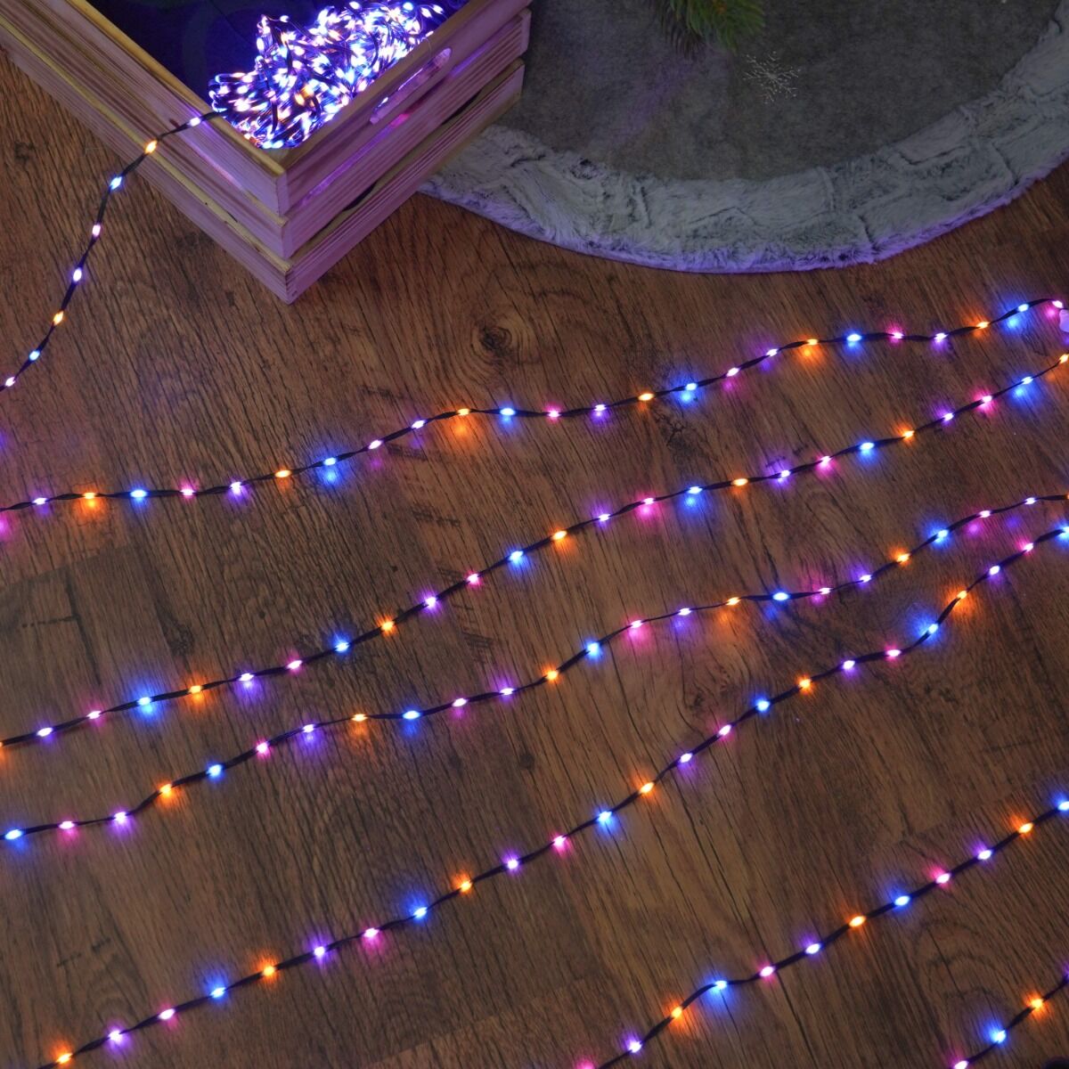35m Outdoor Tangle Free Flexibright Christmas Tree Fairy Lights, 1000 LEDs image 8