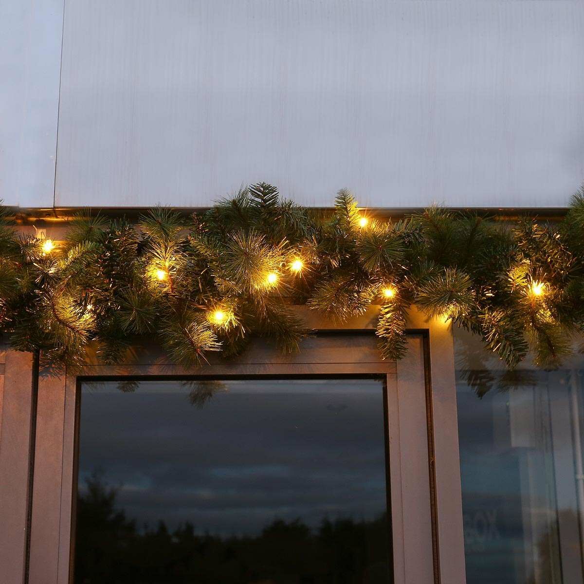 3m Outdoor Commercial Garland, Garland With Led Lights Outdoor