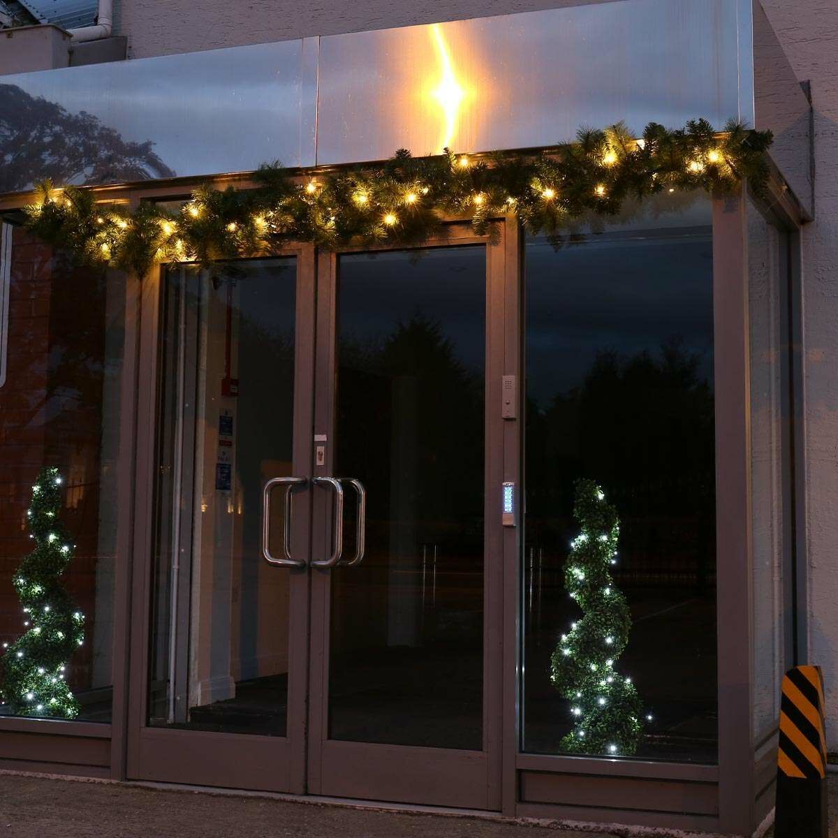 3m Outdoor Commercial Garland, Garland With Led Lights Outdoor