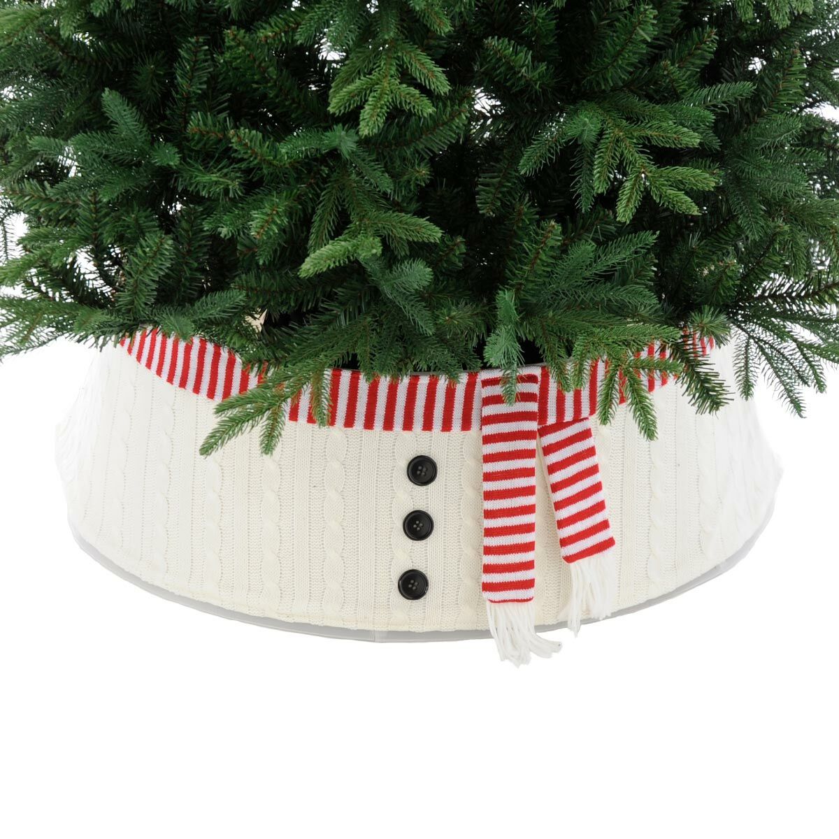 77cm Snowman Christmas Tree Skirt Collar image 2