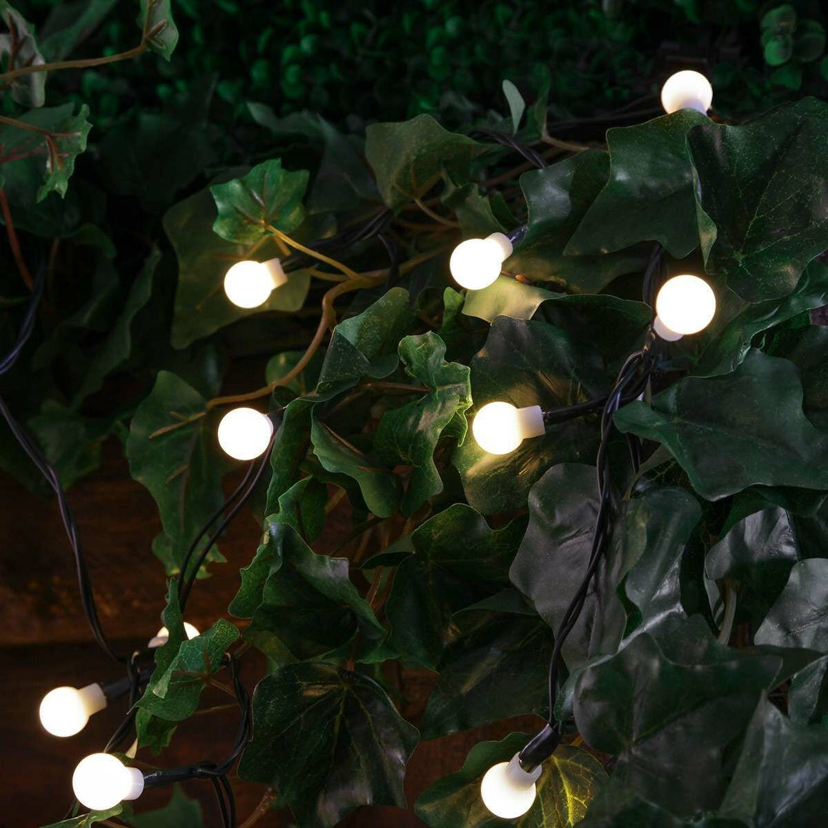 Solar Multi Function Berry Fairy Lights, 100 Warm White LEDs, 10m image 7