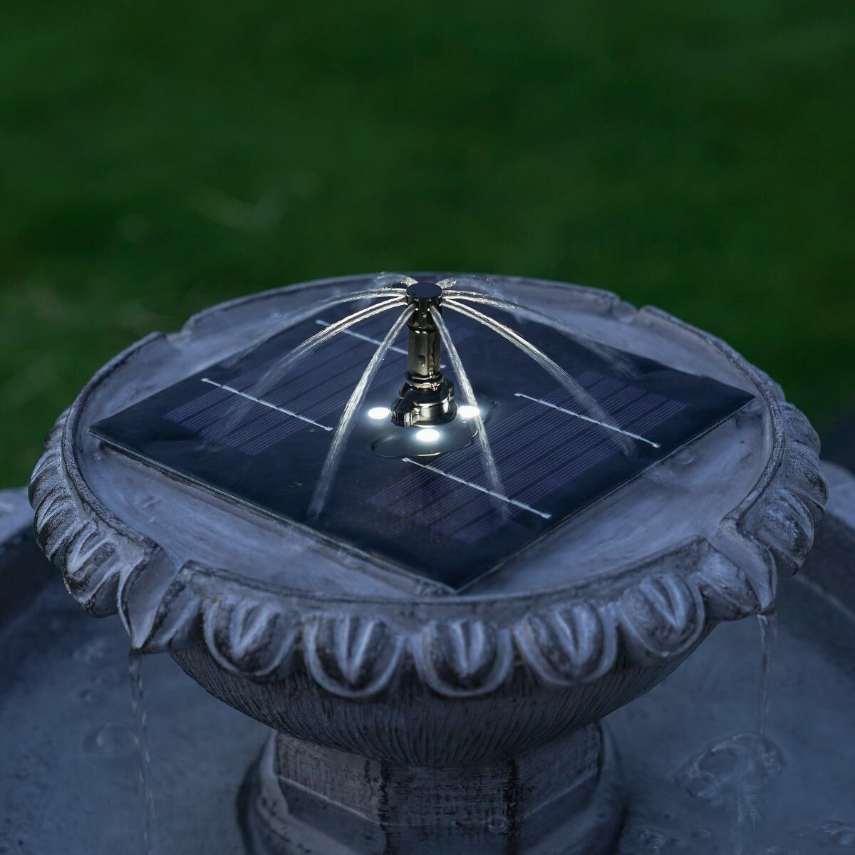 Solar Victoriana Tiered LED Water Feature image 7