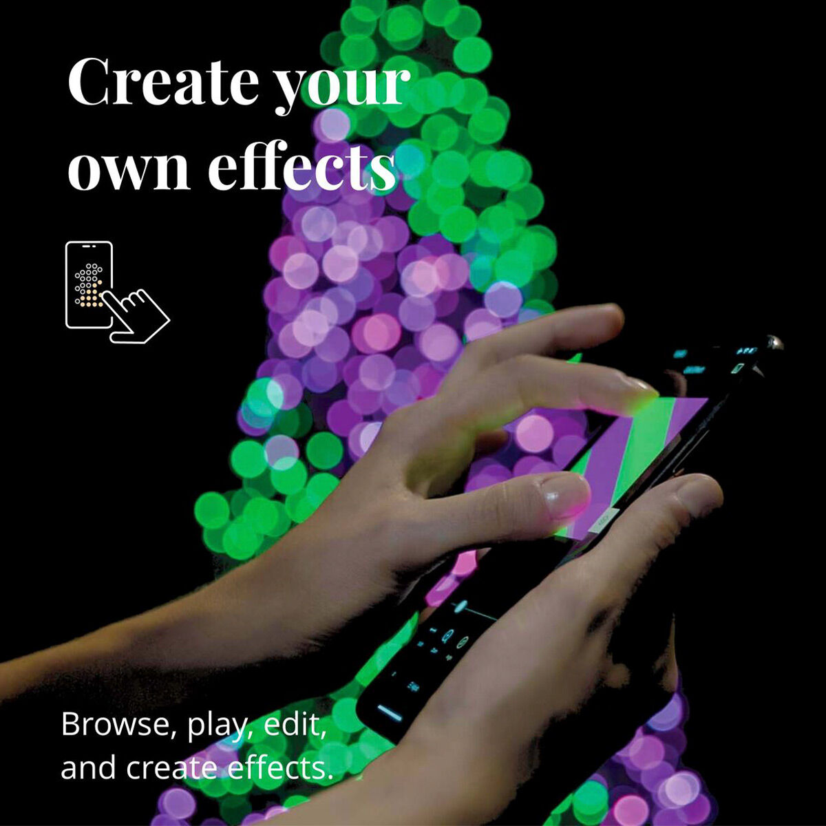 32m Smart App Controlled Twinkly Christmas Fairy Lights - Gen II - EU Plug image 5