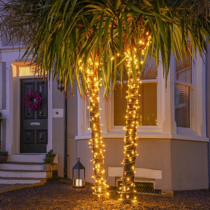 Outdoor Led Fairy Lights Connectable, Best Solar String Lights For Palm Trees