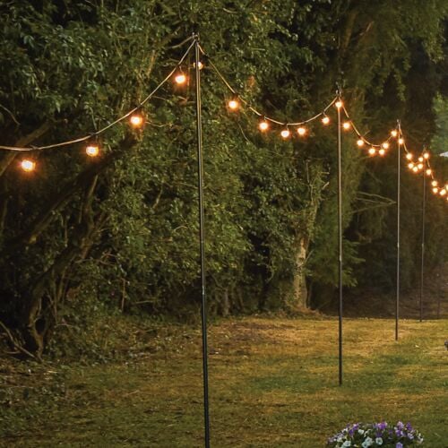1.5m or 2.4m Steel Festoon Pole