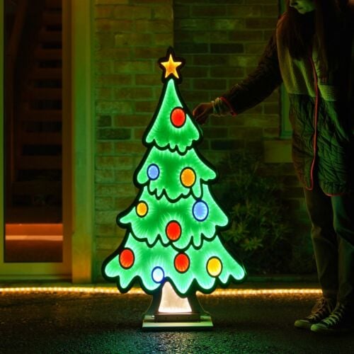 1.2m Outdoor Infinity Christmas Light Tree