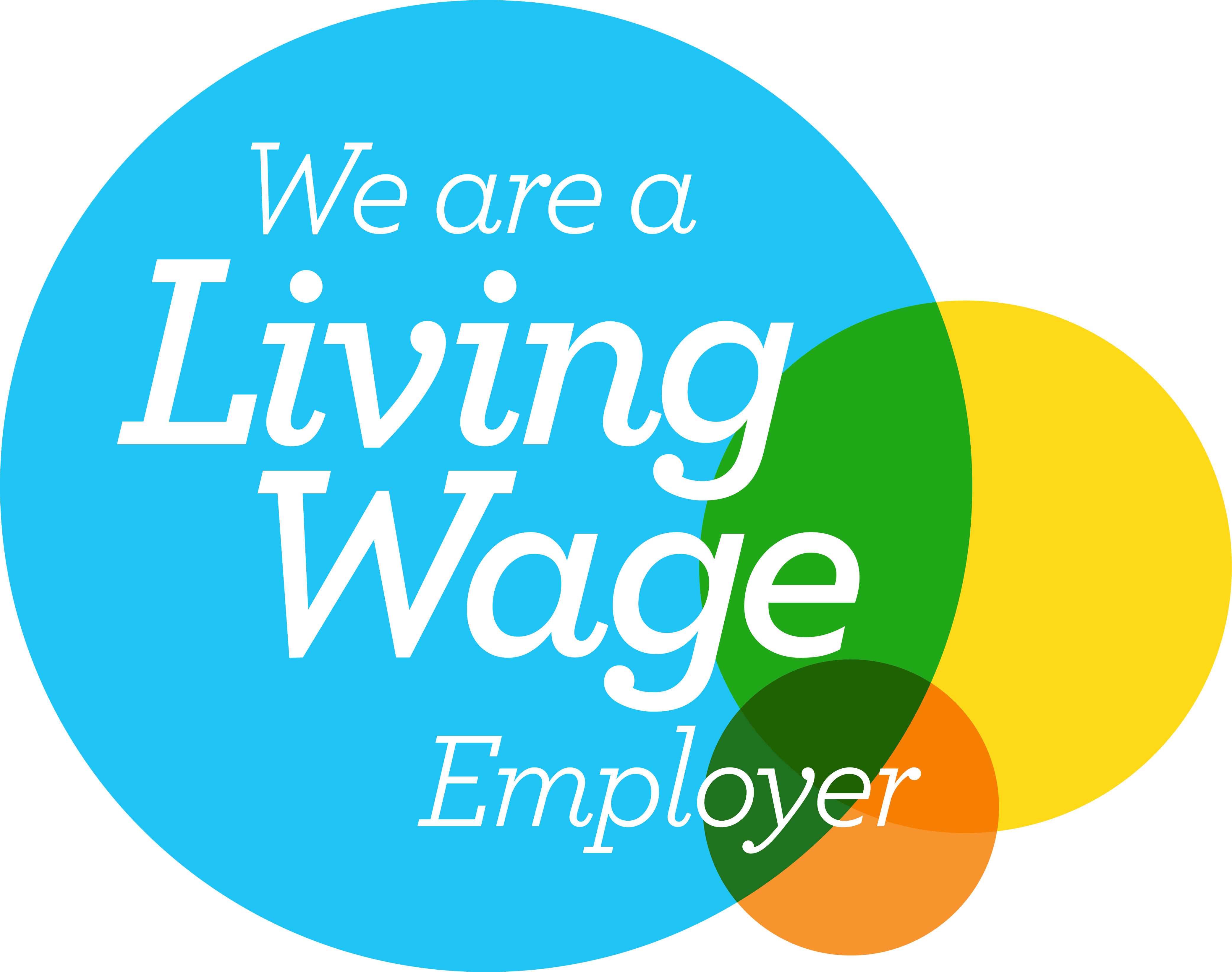 Festive Lights are a Living Wage Employer